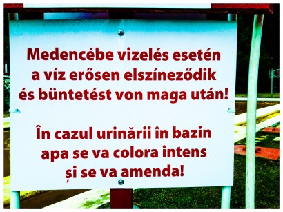 Az elszíneződött víz büntetést von maga után!