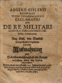 Az Exclamatio egy későbbi, 1663-as kiadásának címlapja