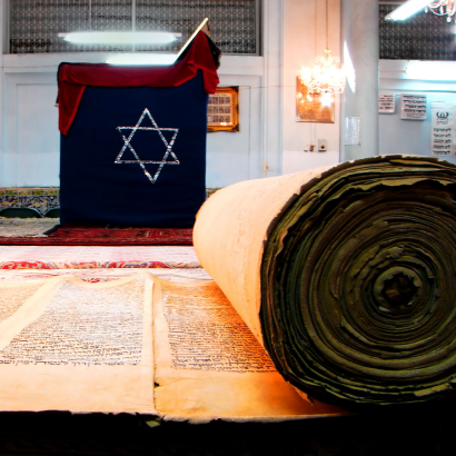 Az iszfaháni zsinagóga sok értékes régi iratot rejt. Vajon vannak-e közöttük hun nyelvemlékek?