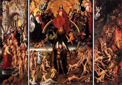 Az utolsó ítélet –  Hans Memling (1433 k.–1494) oltárképe