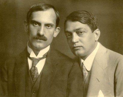 Babits Mihály és Ady Endre (Székely Aladár felvétele)