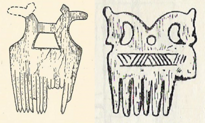 Imenykovói és lomovatovói (őskomi-permják) csontfésű