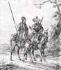 A. Orlovszkij: Két baskír lovas (1814)