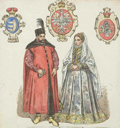 Báthory István és felesége, Jagelló Anna – Jan Matejko festménye