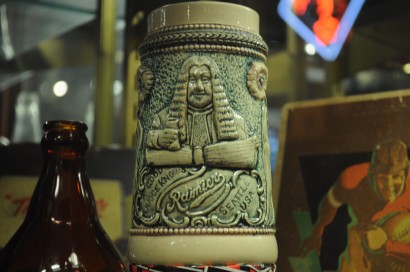 Beer stein a 20. század elejéről, az Egyesült Államokból