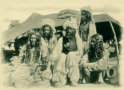 Beludzsitáni brahuik a 20. század elején. 
