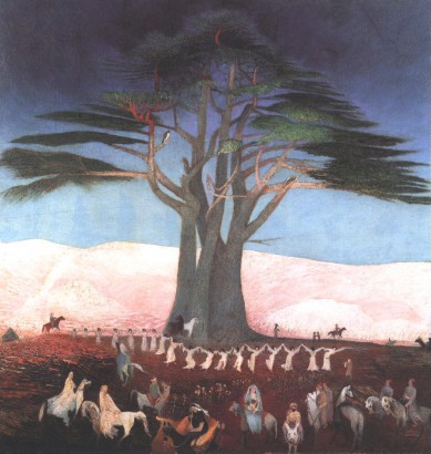 Csontváry: Zarándoklás a cédrusokhoz Libanonban (1907)