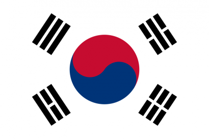 Dél-Korea zászlaja is tartalmaz Ji csing trigramokat