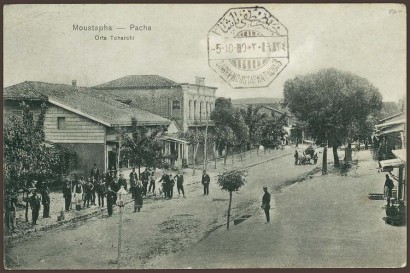 Djisri Moustapha Pacha (Cisri Mustafa Paşa) – Szvilengrad – egy Oszmán-kori képeslapon