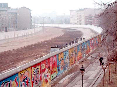 Egyértelmű határ: a berlini fal