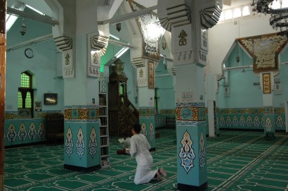 Egyiptomi mecsetbelső