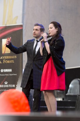 Electro Velvet a bécsi utcán