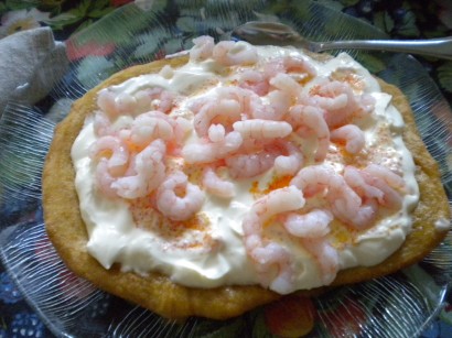 Ellencsapás: Lángos con frutti di mare