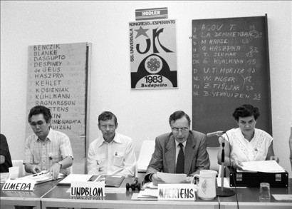 Eszperantó Világkongresszus Budapesten - 1983.