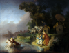 Európa elrablása Rembrandt festményén