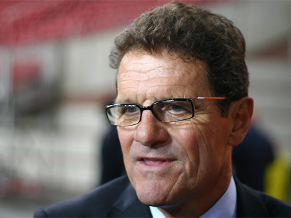 Fabio Capello, állítása szerint maximum 100 angol szót használ.