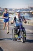 Handbike-os versenyző a 28. Nike Budapest Félmaratonon