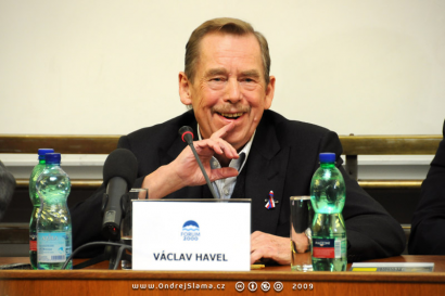 Havel 2009-ben az „A szabadság és ellenségei” című konferencián 