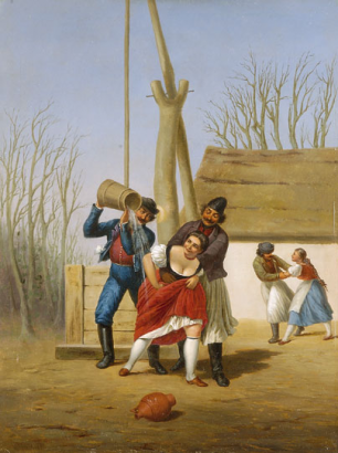 Húsvéti locsolkodás a 19. században