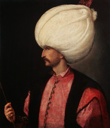 I. Szulejmán, aki végül elfoglalta Belgrádot – Tiziano festménye