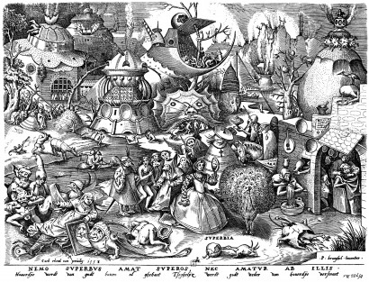Id. Pieter Bruegel: A hét főbűn – Kevélység