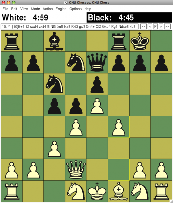 Ilyen például a számítógépes sakk