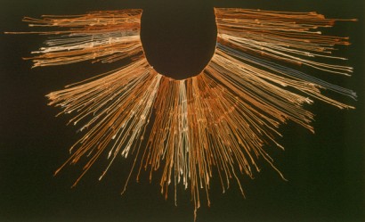 Inka kipu, vagy „beszélő csomók” a limai Larco Múzeum gyűjteményéből