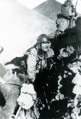 Japán csapatok harcban Zsehol tartományért 1933-ban