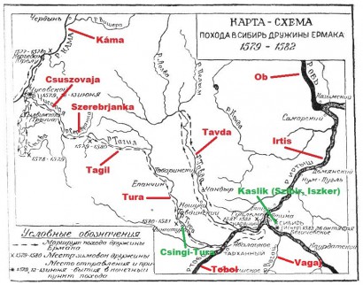 Jermak hadjárata, 1579–1582