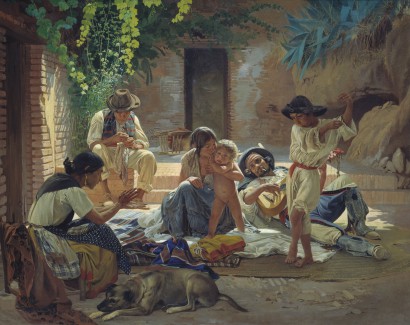 Jevgraf Szorokin (1821–1892): Spanyol cigányok – 1853