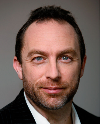 Jimmy Wales a Wikipédia és a Wikia alapítói között is szerepel