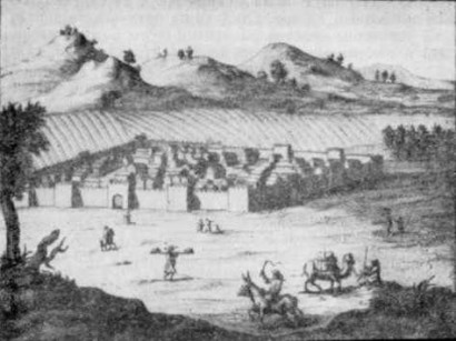 Kalgan egy 1698-as ábrázoláson