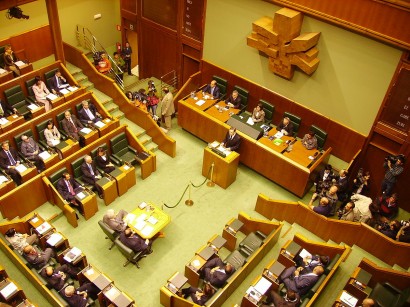 Kép a Baszk Parlamentből 2007-ből