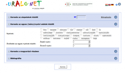 Keresés a leánynyelvi adatok között