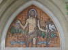 Keresztelő Szent János egy barcelonai mozaikon