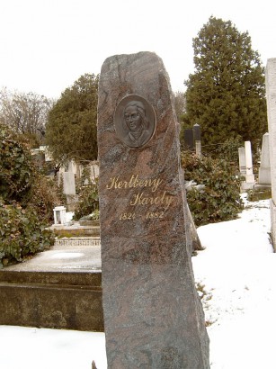 Kertbeny Károly síremléke a Kerepesi úti temetőben 2006. márciusában