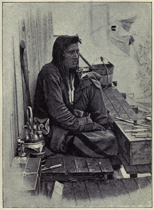 Ktunaxa férfi 1887-ből