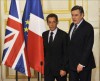 Látszólagos harmónia? Nicolas Sarkozy francia elnök és Gordon Brown brit kormányfő