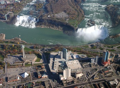 Légifelvétel a Niagara-vízesésről