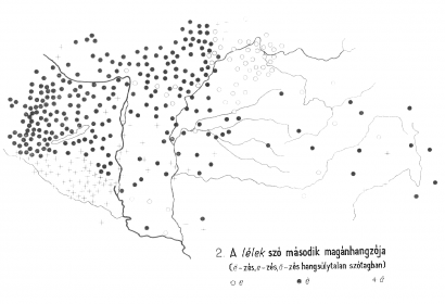 lélëk (fekete) / lélök (+) / lélek (fehér) – utóbbi ott is előfordulhat, ahol van ë