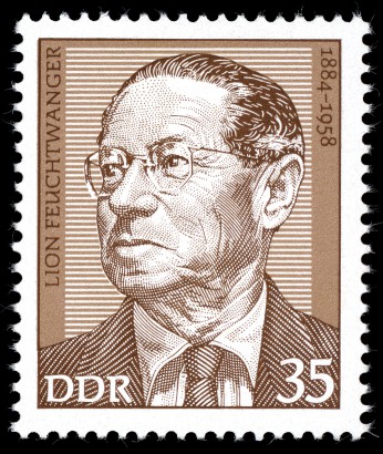 Lion Feuchtwanger (1884–1958) egy NDK-s bélyegen