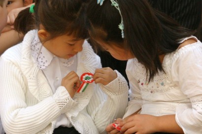 Magyar gyerekek kínai iskolában