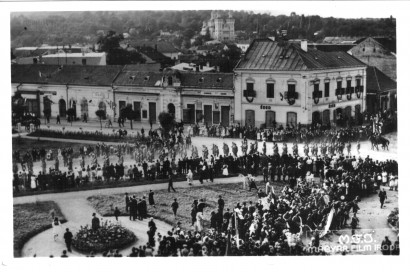 Magyar honvédek 1940. szeptember 8-án Zilahon