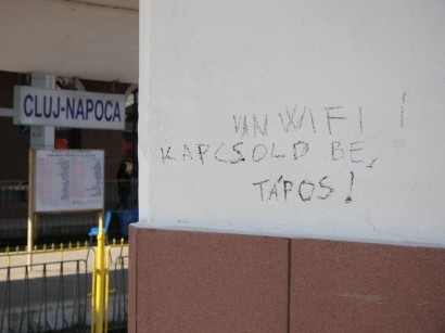 Még él a nyelv! (Kolozsvár, pályaudvar, 2010. április)
