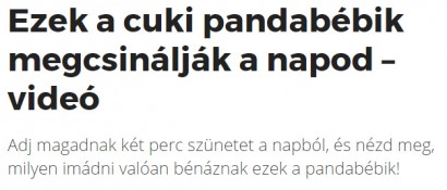 Megcsinálják a napod, ha adsz magadnak két perc szünetet