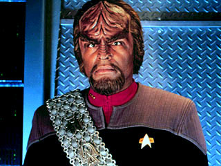 Michael Dorn Worf szerepében