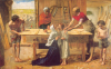 Millais: Krisztus a szülői házban