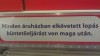 Minden áruházban elkövetett lopás