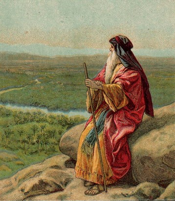 Mózes amerikai Biblia-illusztráción. A próféta körül sok a rejtély