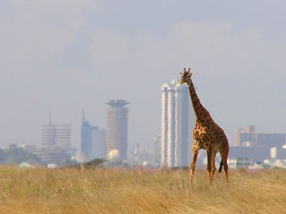 Nairobi, Kenya fővárosa: itt is a szuahélit beszélik közvetítő nyelvként
